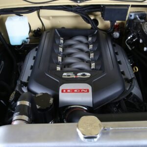 Ford 5.0L Coyote V8 equipped with an ICON supercharger system.