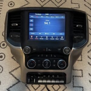 2019 Ram 1500 8.4 Uconnect screen