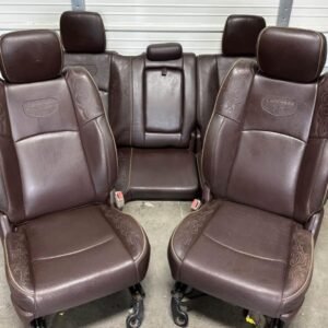 Ram Longhorn leather seats