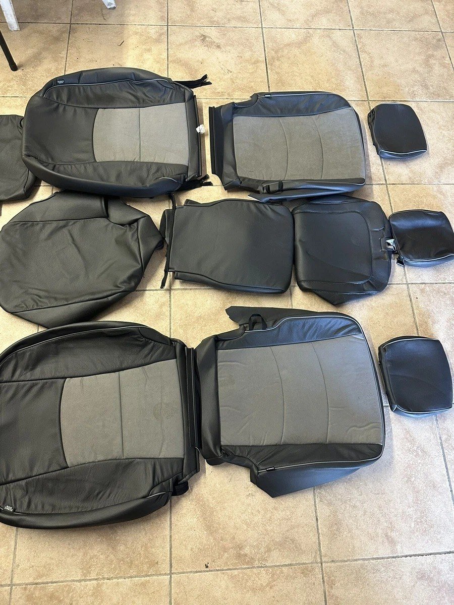 Dodge Ram Katzkin leather seat kit