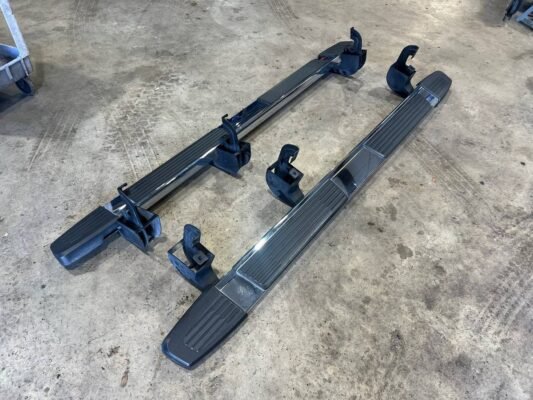 GMC Sierra running boards