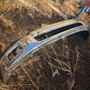 16-19 NISSAN TITAN XD OEM FRONT CHROME BUMPER W/ FOG LIGHTS