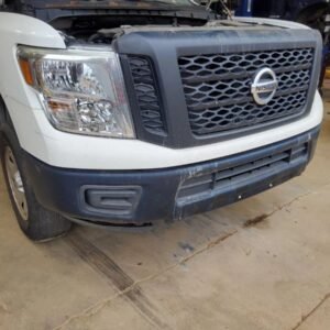 Front Bumper Painted Without Fog Lamps Fits 16-19 TITAN XD 4