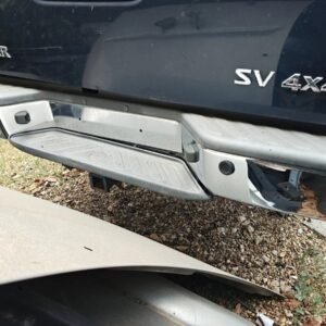 OEM 2015-18 Nissan Frontier Rear Bumper Assy w/ Sensor Holes Chrome 85010 9BF0B