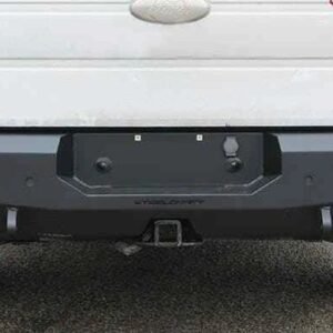 New Smooth Steel Rear Bumper Replacement 2009 2010 2011 2012 2013 2014 Ford F150