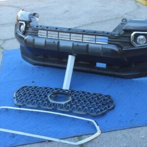 16-23 21 TOYOTA TACOMA FRONT BUMPER TRIM DRL SKID PLATE GRILL GENUINE OEM GRAY